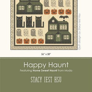 Happy Haunt Quilt Anleitung