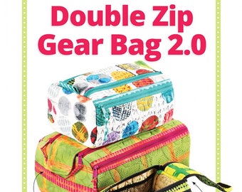Double Zip Gear Bag 2.0 Pattern