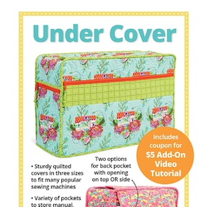 Under Cover Sewing Machine Cover Pattern