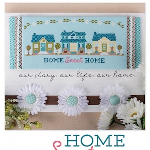 Home Sweet Home - It's So Emma Stitchery- Cross-Stitch Pattern