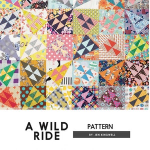 Eine Wilde Fahrt Quilt Anleitung