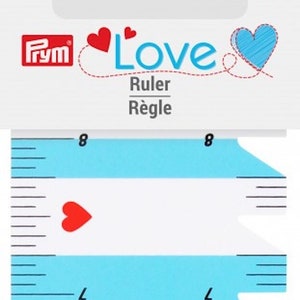 Prym Love Ruler- Turquoise