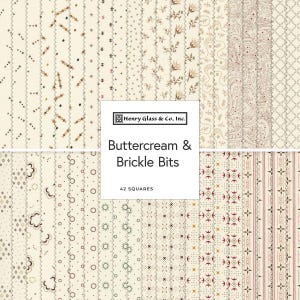 Buttercream & Brickle Bits 10&quot; Charm Pack