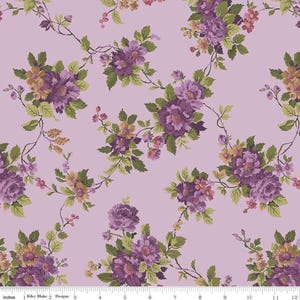 Anne of Green Gables- Main Lavender: Sold by the 1/2 Yard
