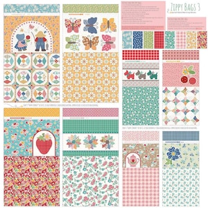 Prairie Home- Home Decor Zippy Bag 3: Cotton Canvas Panel