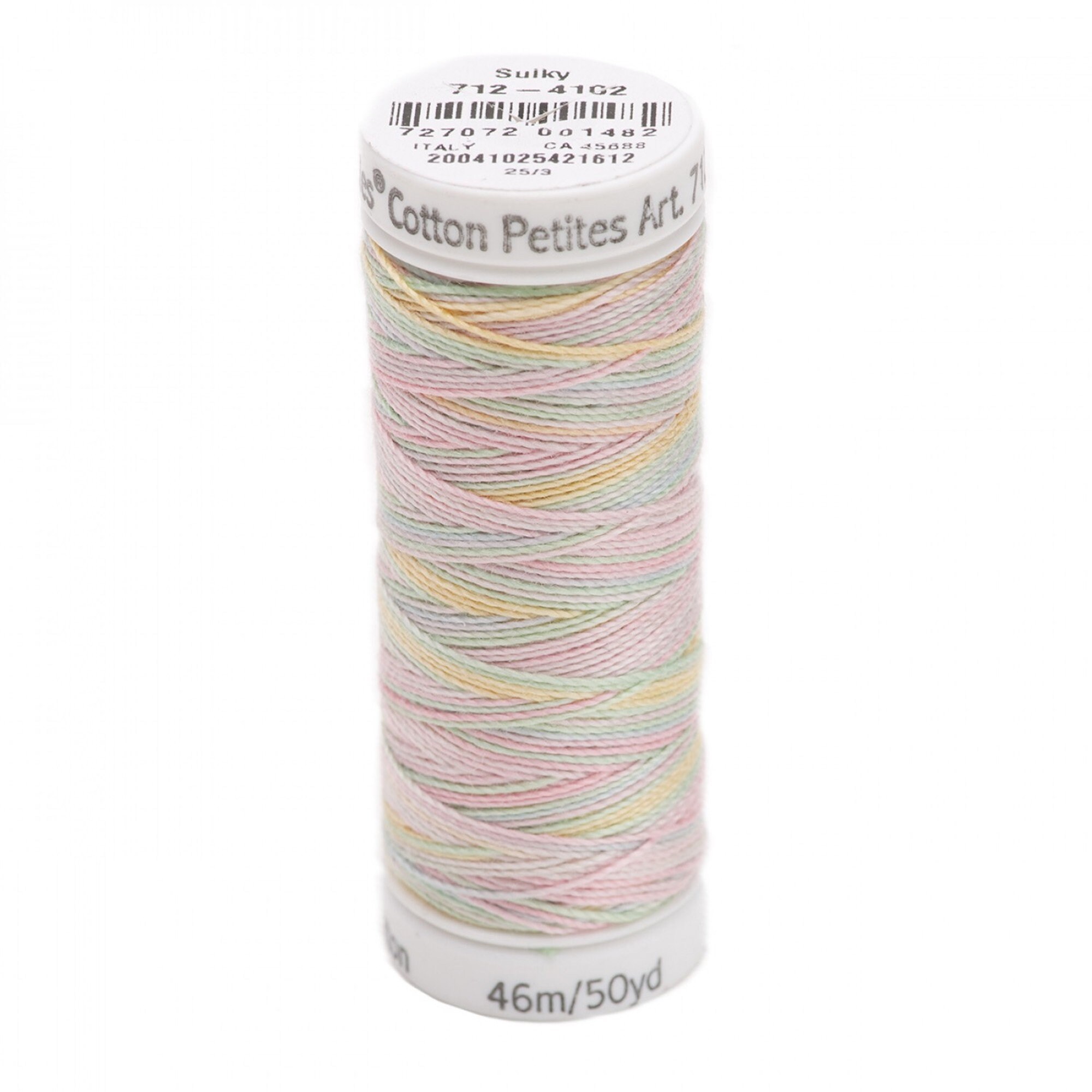 Sulky 12 wt Cotton Petites Thread #1051 Christmas Green - 50 yd