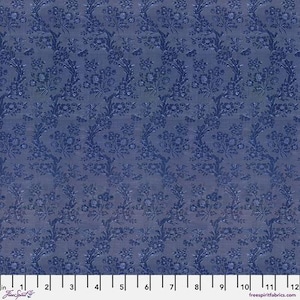 Tim Holtz Palette Program- Indigo Tapestry: Sold by the 1/2 yard