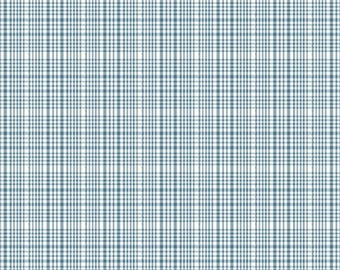 Friday Harbor- Light Blue Window Pane Plaid: Sold by the 1/2 Yard