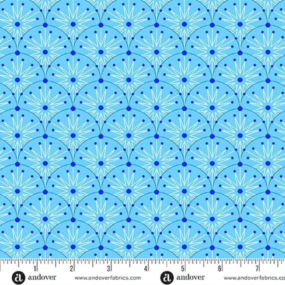 Deco Frost Winter Clamshells Chill - Giucy Giuce - PER QUARTER METRE Deco Frost Winter Clamshells Chill - Giucy Giuce - PER QUARTER METRE