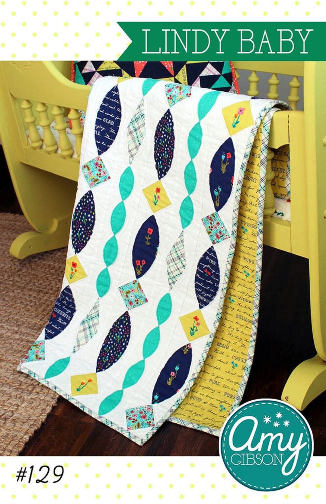 Lindy Baby Quilt Pattern/ Crib Size Etsy