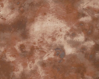 Tim Holtz - Eclectic Elements - Wallflower - Stone - Copper - FreeSpirit Cotton Fabric * Shipping Overages will be REFUNDED*