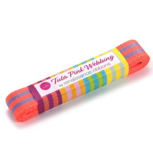 Tula Pink- Lavendel & Pink Gurtband- 2m