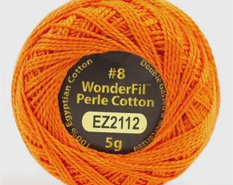 Alison Glass - Wonderfil Eleganza Perle Cotton Thread EZ2112 PUMPKIN