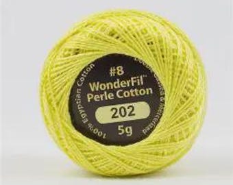Wonderfil Eleganza Perle Cotton Thread- Winter Sun