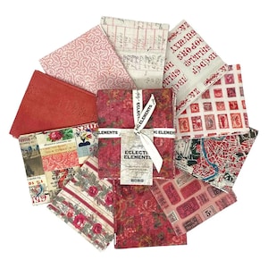 Tim Holtz-paletprogramma, Fat Quarter-bundel: rood