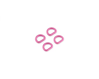 Tula Pink 1/2in D-Rings: 4pcs