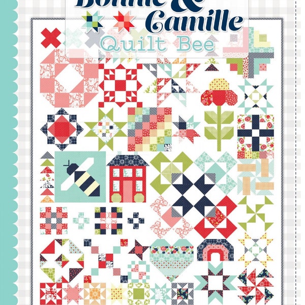 The Bonnie & Camille Quilt Bee Book - It's Sew Emma * Shipping Overages will be REFUNDED*