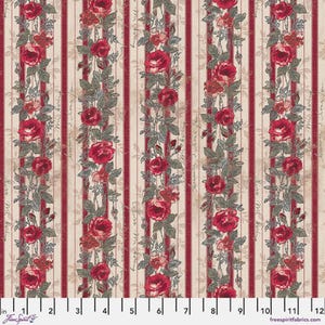 Tim Holtz-paletprogramma: rood behang: verkocht op maat
