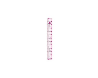 Tula Pink 1.5in x 12.5in Non Slip Bee Ruler, 50th Anniversary