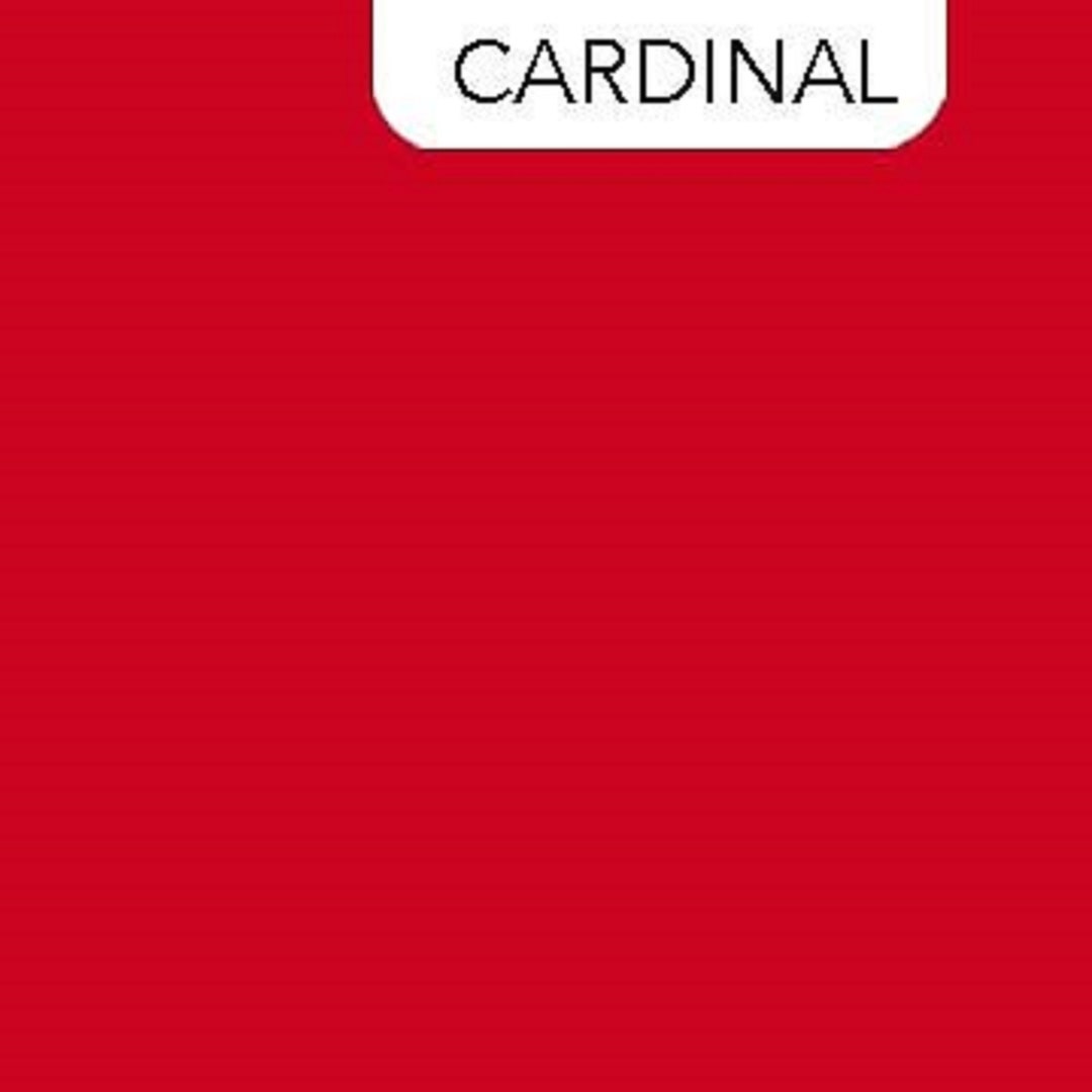 Cardinal- Colorworks Premium Solid- Northcott Fabrics - Etsy