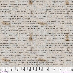 Live Out Loud- Paper Mantra: venduto a 1/2 yard