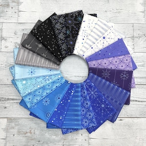 Deco Frost-Shop geassembleerde Fat Quarter-bundel
