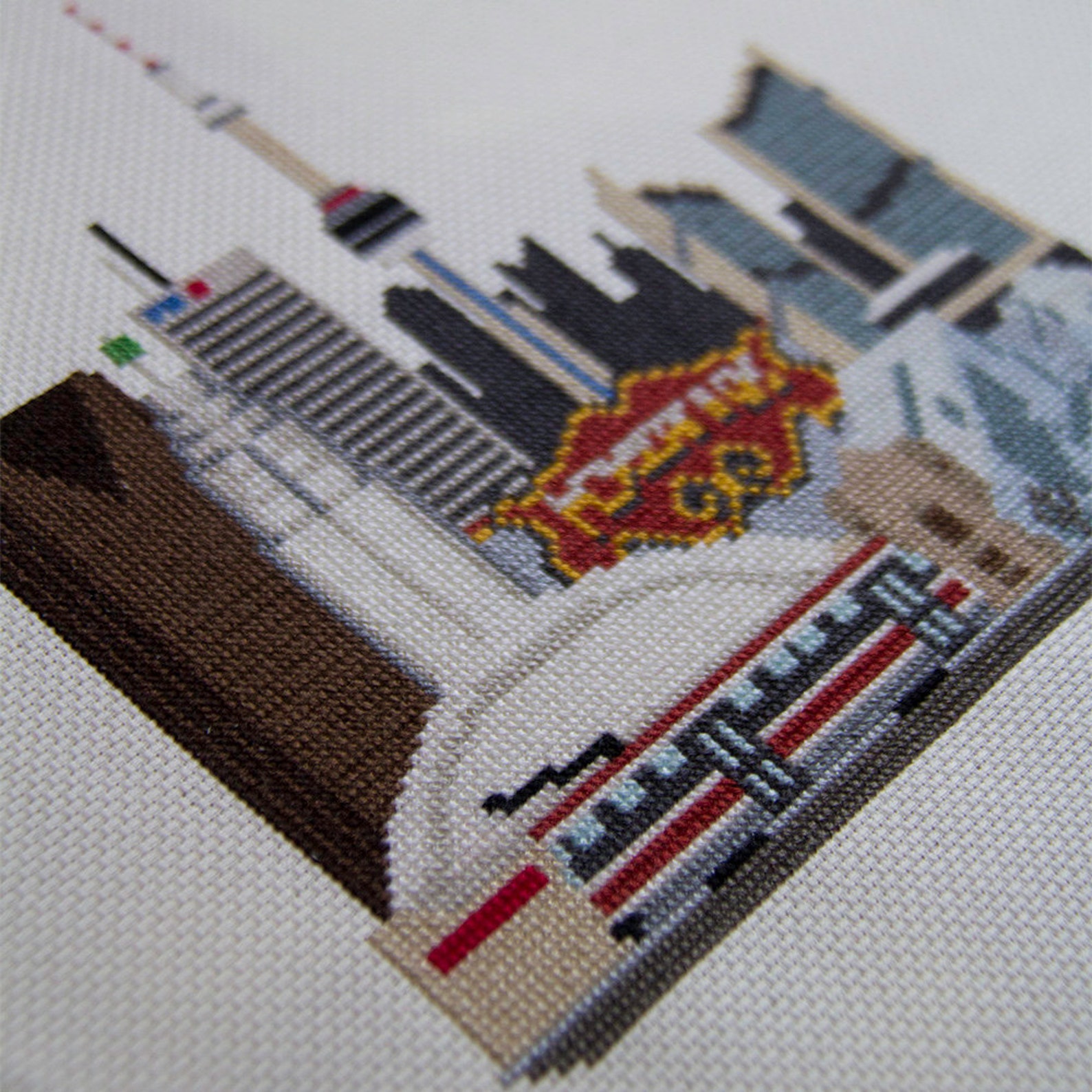 Toronto Cross Stitch Crossstitch Pattern PDF Download Etsy Canada