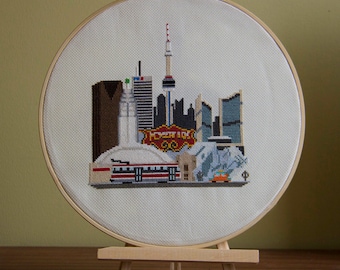 Toronto Cross Stitch - Cross-Stitch Pattern PDF download