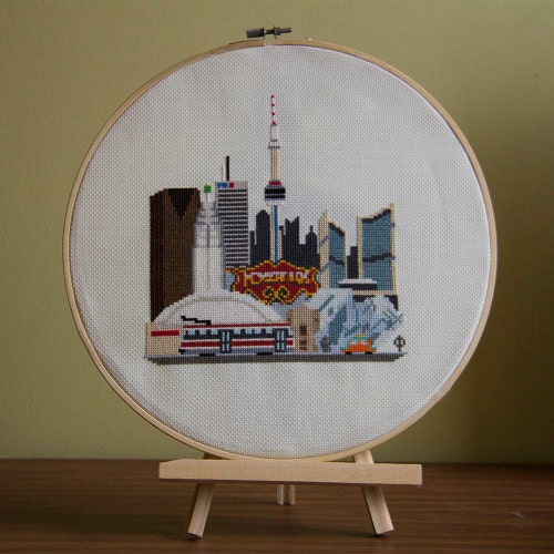 Toronto Cross Stitch Crossstitch Pattern PDF Download Etsy Canada