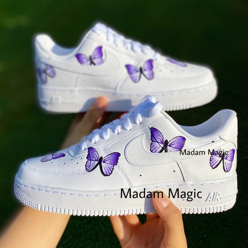 purple butterfly air forces