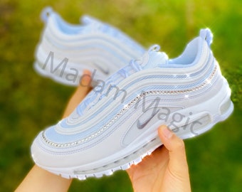 Custom Swarovski Air Max 97 Crystal Customized Made to Order Woman Man Sneakers Handmade Shoes