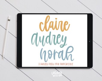 Procreate Brush Bundle for Lettering and DigitalArt| INSTANT DOWNLOAD