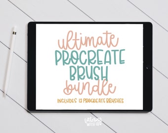 Ultimate Procreate Brush Bundle for Lettering and Digital Art| INSTANT DOWNLOAD