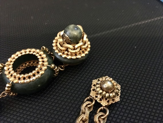 1970's Signed Miriam Haskell Goldtone  Choker Nec… - image 4