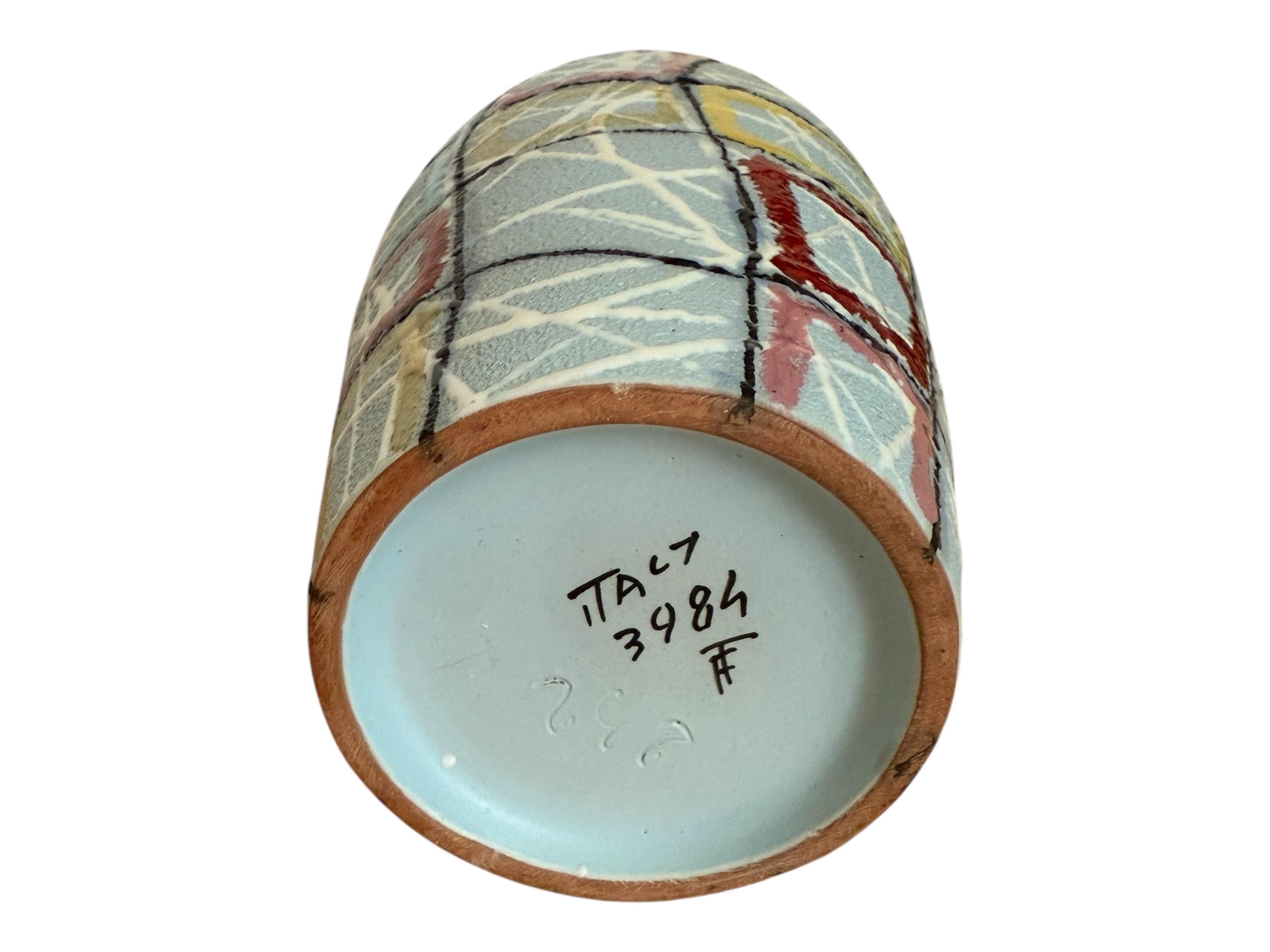 イタリア陶器　FRATELLI FANCIULLACCI　ミッドセンチュリー Fratelli Fanciullacci ヴィンテージ ミッドセンチュリー モダン