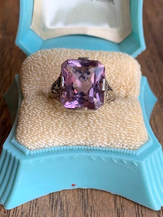Amethyst cocktail ring tiffany clearance