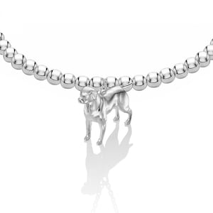 Bracciale Labrador Retriever - Argento - Bracciale Cane