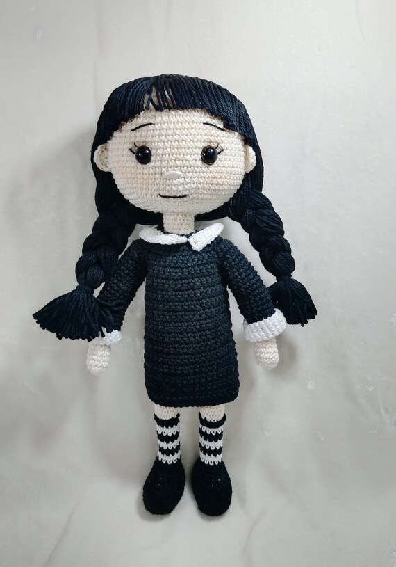 A Wednesday Addams Doll From Adams' New Toy Family