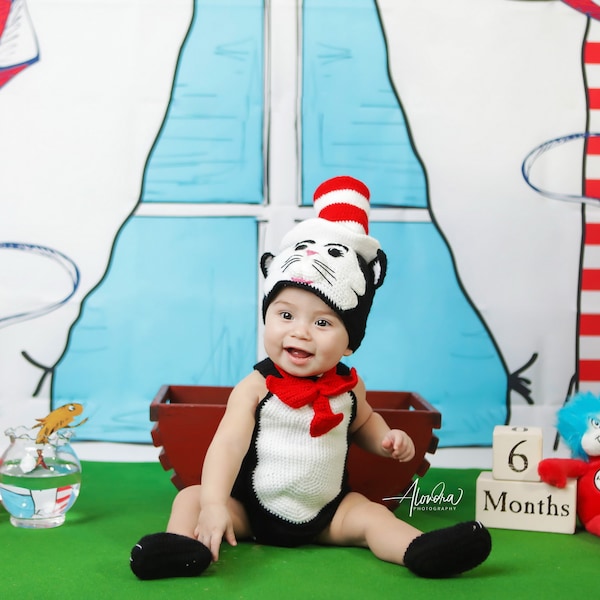 Cat in the Hat Baby Etsy