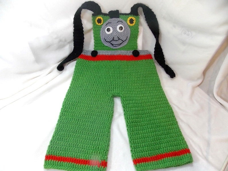 Percy train,Crochet photo shoot,Crochet baby holloween costume,Newborn set,baby boys/'clothing