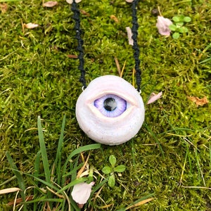 All-Seeing Alien Eye Pendant