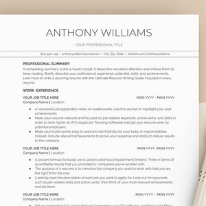 Resume Template Google Docs, Google Docs Resume, Cv Template Google Docs, One Column Resume Template, ATS Friendly Resume Template, 2022