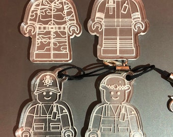 lego fireman keyring