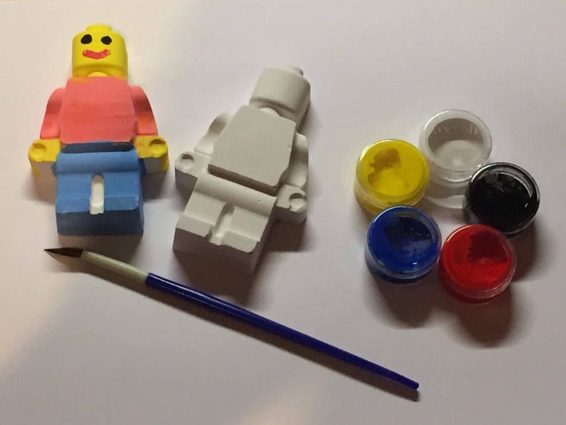 Paint your own minifigure based on a LEGO r minifigure Etsy