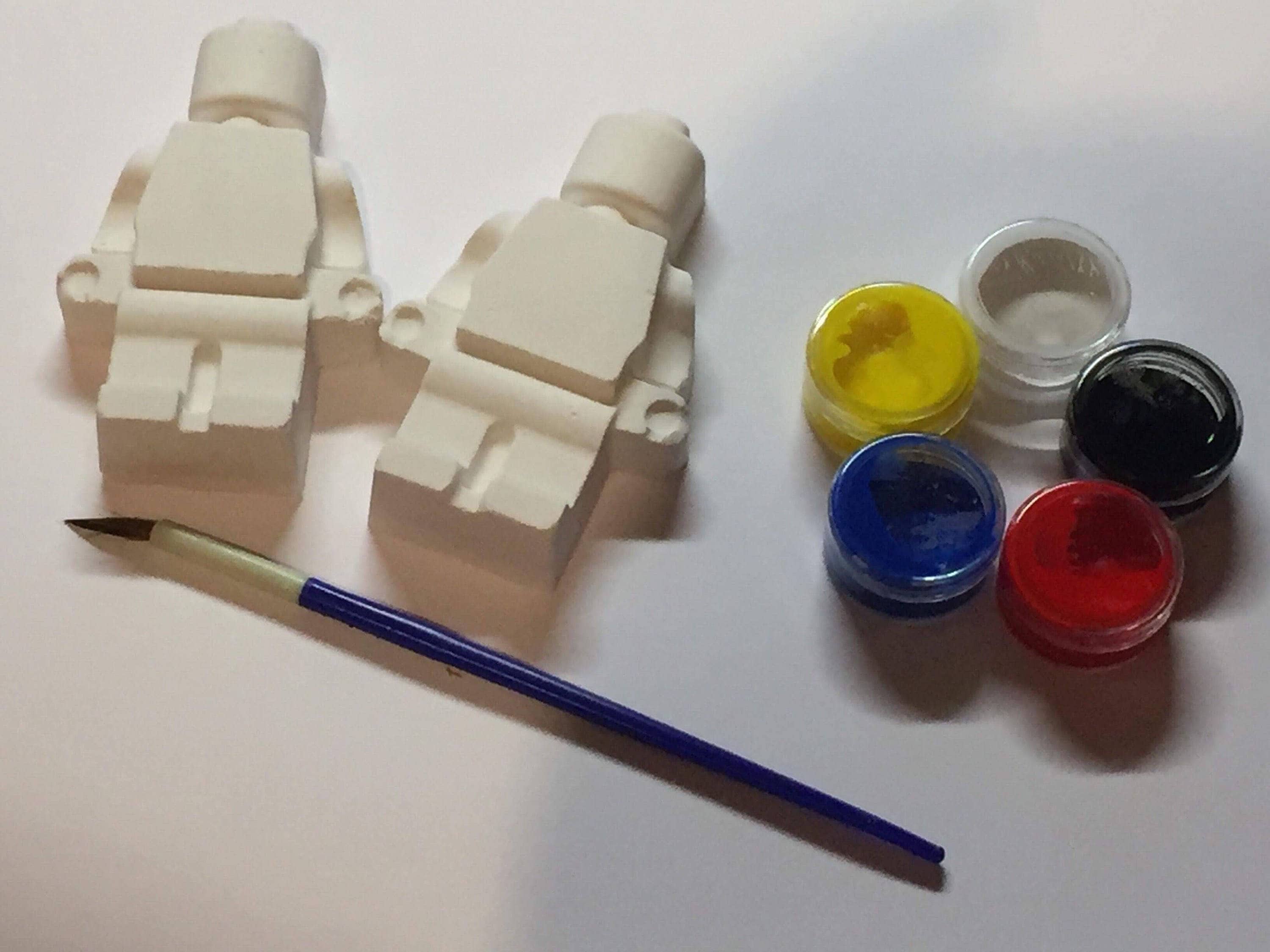 Paint your own minifigure based on a LEGO r minifigure Etsy