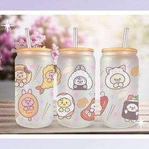 Korean Food Skzoo Libby Glass