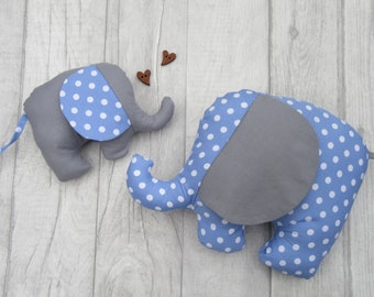 Baby Elephant Toy, Baby Gift, Baby Soft Toy, Newborn Toy, Softie Elephant Toy, Baby Stuffed Toy, Handmade Baby Toy, Children's Toy,