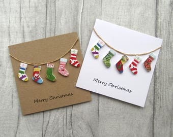 Carte de Noël amusante, carte de vacances, carte de Noël mignonne pour enfants, carte de Noël pour enfants, cadeau de Noël
