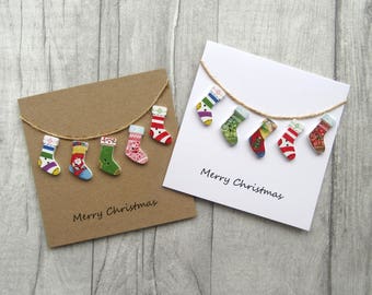 Carte de Noël amusante, carte de vœux, jolie carte de Noël pour enfant, carte de Noël pour enfant, cadeau de Noël