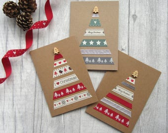 Fun Christmas Cards, Holiday Card, Xmas Card, Festive Card, Cute Childs Christmas Card, Handmade Xmas Card